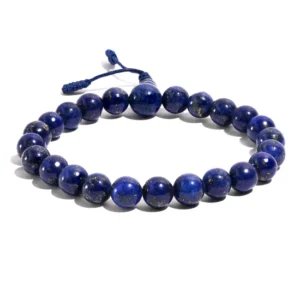 Tibetan Lapis Bead Wrist Mala