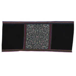 Shipibo Amazon Jungle Falda Cloth - Black
